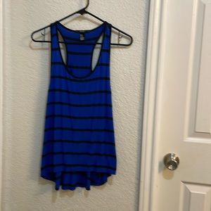 Forever 21 Tank Shirt / Size Medium / Color -Black & Dark Blue 🍒 Too cute 🍒